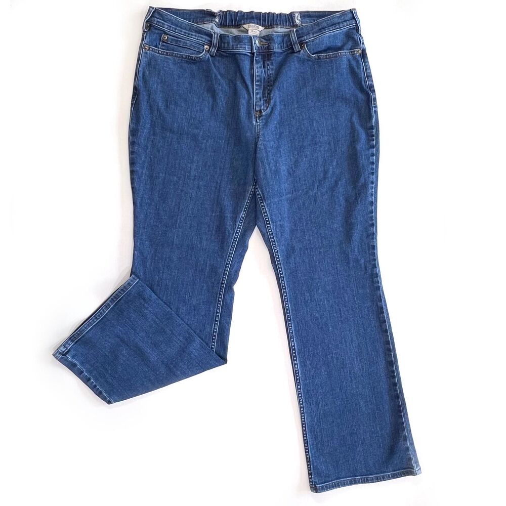Duluth Trading Plus Size 18 Bootcut Jeans
